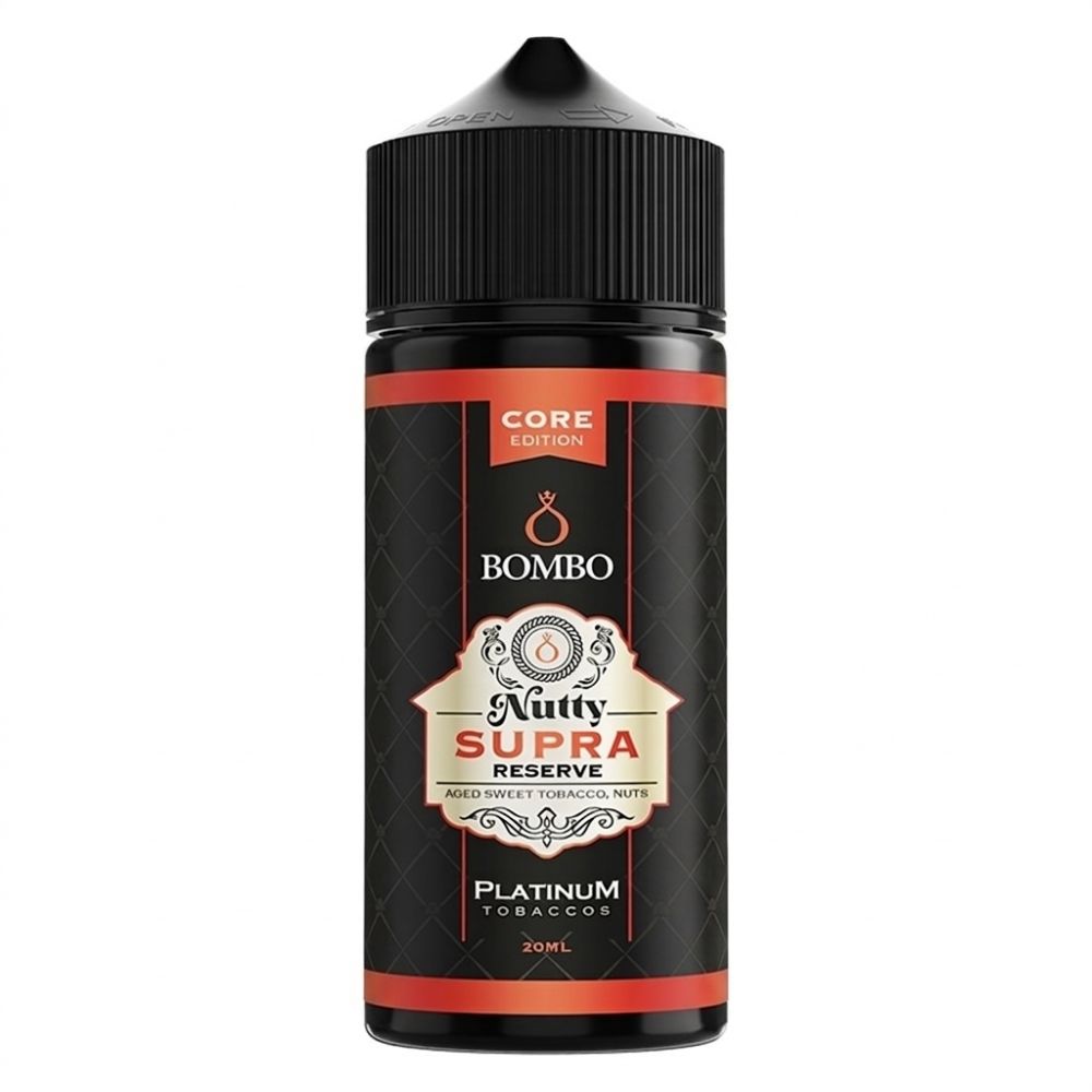 Bombo Platinum Tobaccos Nutty Supra Reserve Core Edition 20ml/120ml